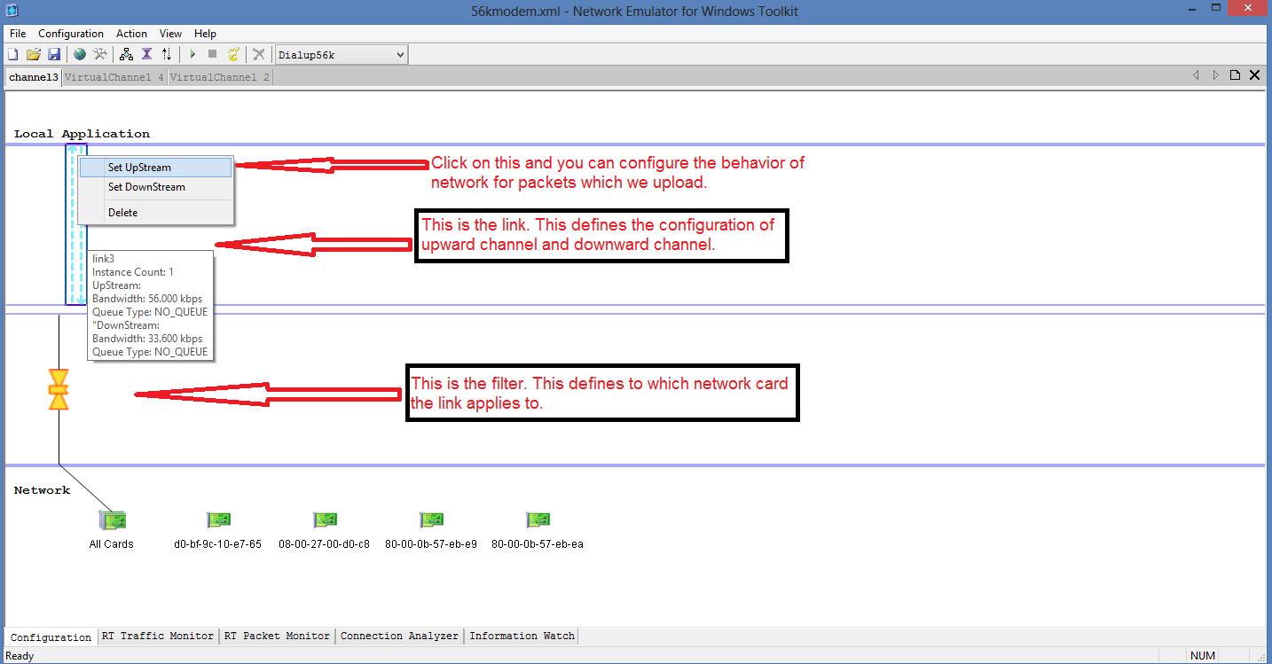 Configure network advanced scenario