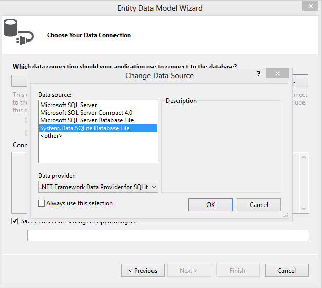 Select SQLite component